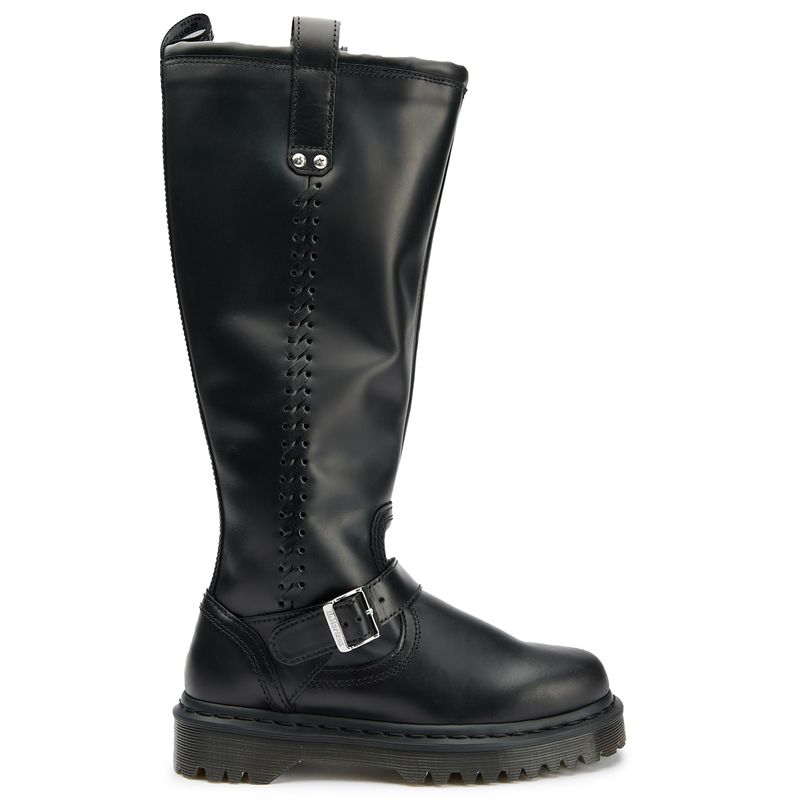 Dr Martens Women's  Anistone Biker Boots in Size 7, BrandAlley