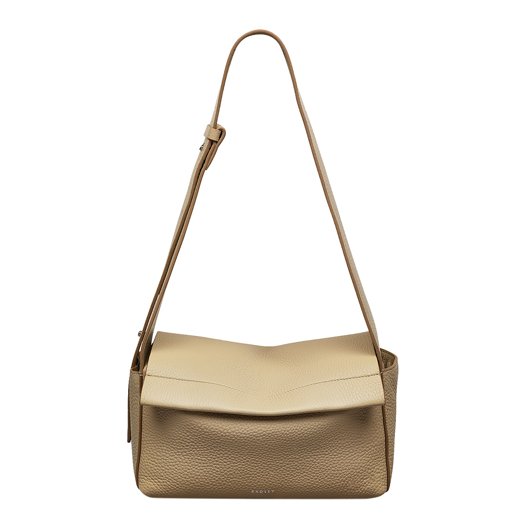 Radley Women's  Stone De Beauvoir Medium Shoulder Bag in Size Medium, BrandAlley