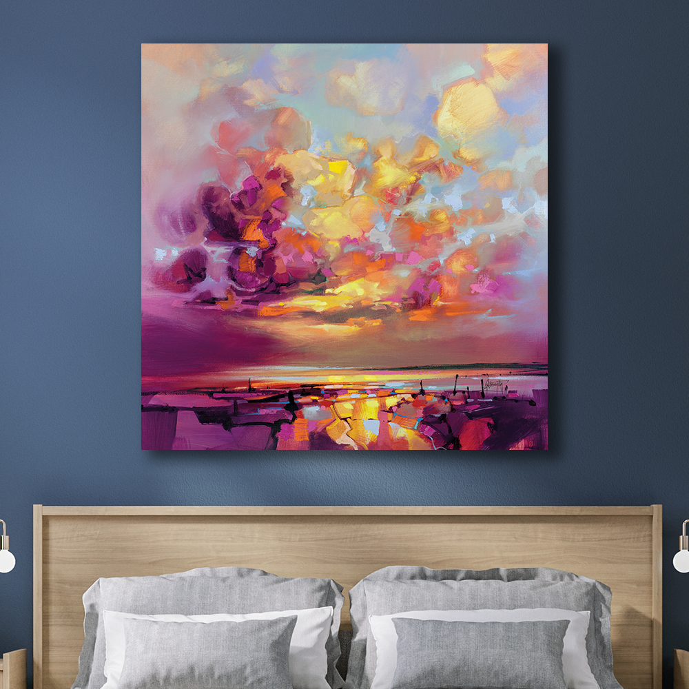 Scott Naismith     'Cloud Construction' Canvas 85X85cm , BrandAlley
