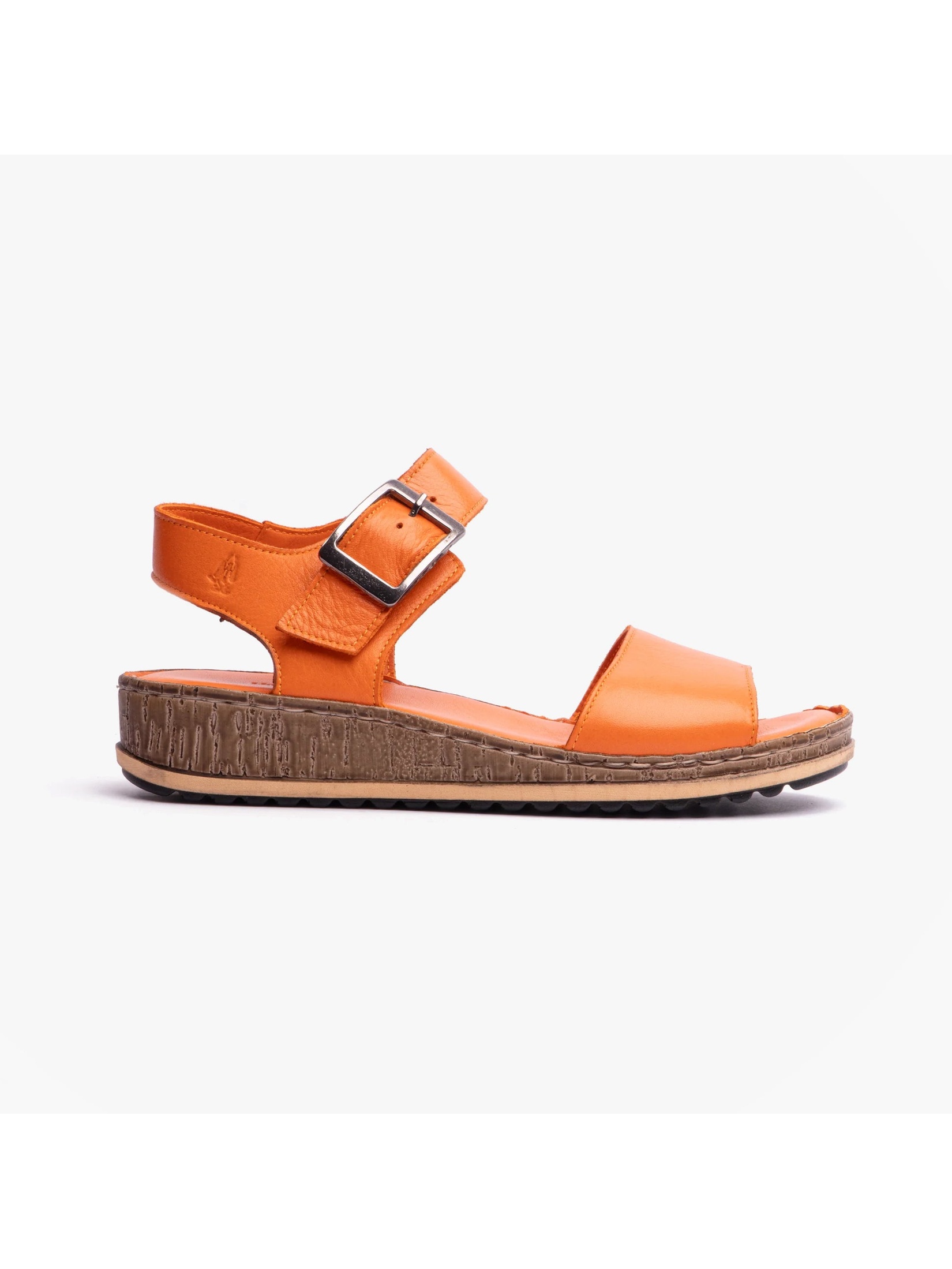 Hush Puppies Women's   Orange Ellie Heeled Sandals in Size 5, BrandAlley