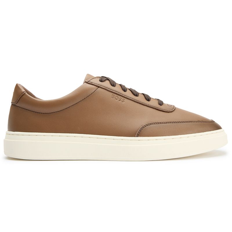 BOSS Men's   Brown Kieran Trainers in Size 9, BrandAlley