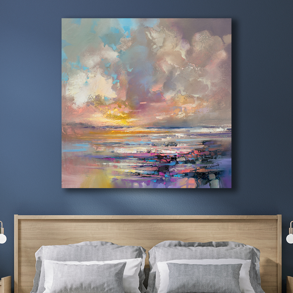 Scott Naismith     'Radiant Energy' Canvas 85X85cm , BrandAlley