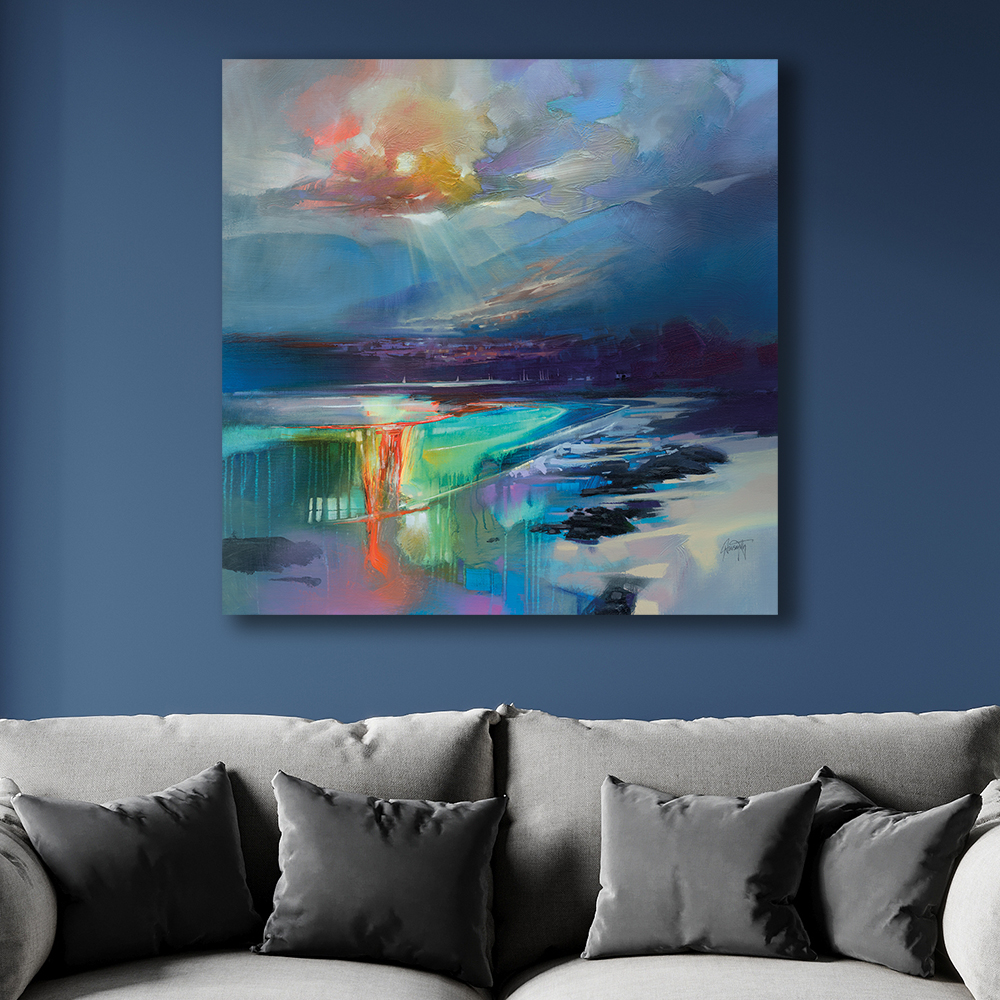 The Art Group   Scott Naismith 'Arran Shore' Canvas 85x85cm , BrandAlley