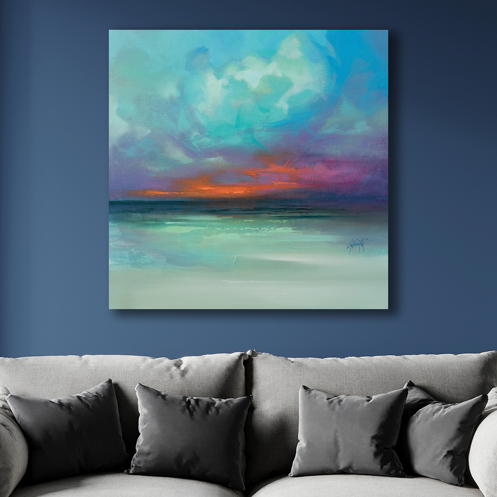 Scott Naismith   'Hebridean Tranquility' Canvas  85x85cm , BrandAlley