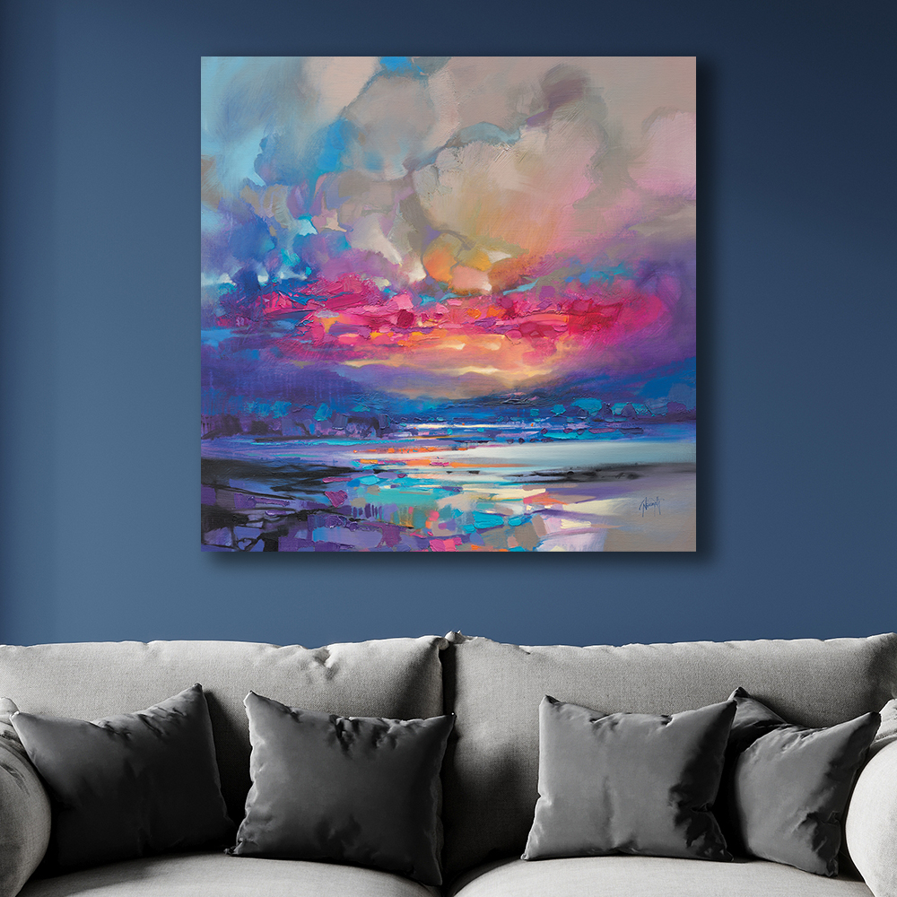 Scott Naismith     'Quantum Skye' Canvas 85X85cm , BrandAlley