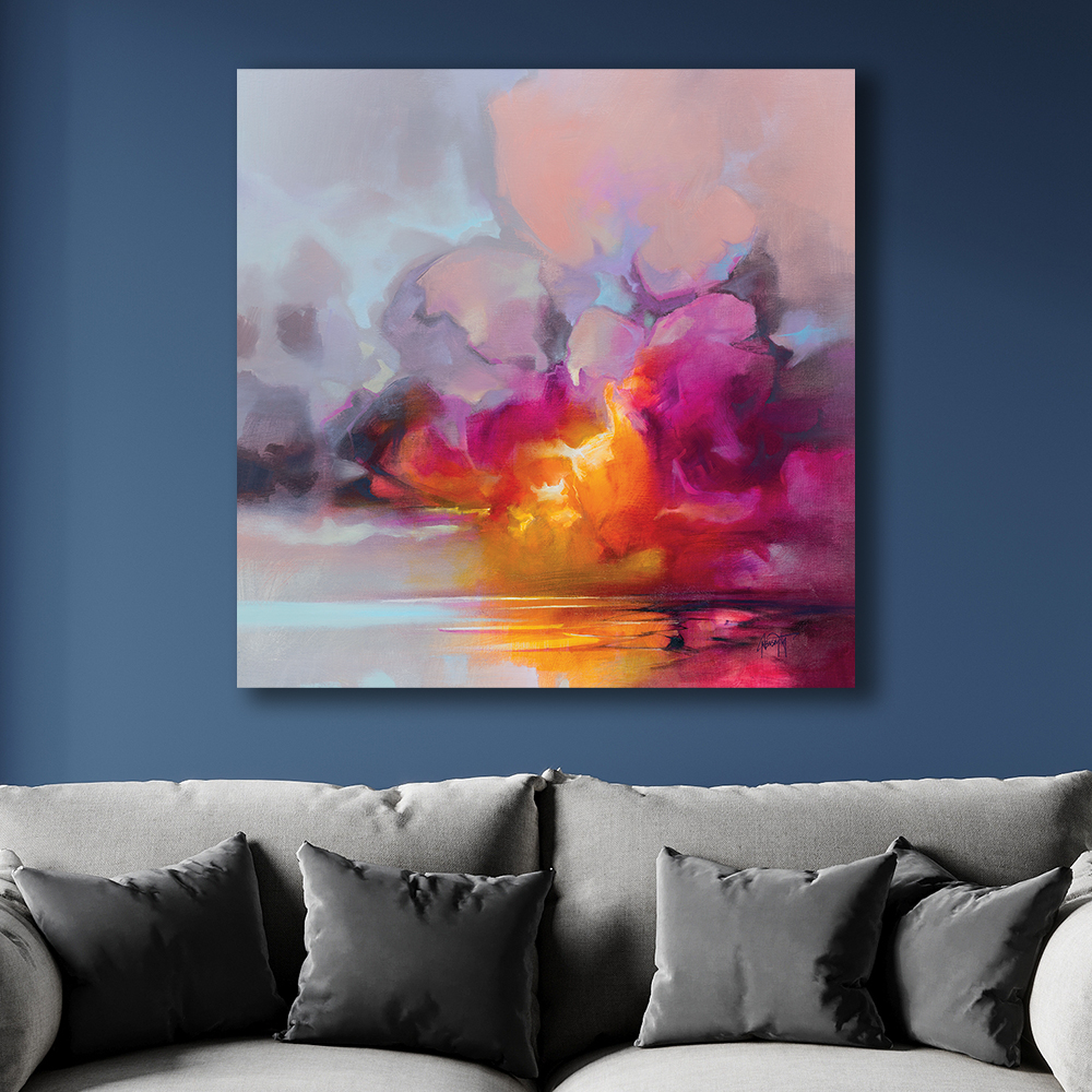 The Art Group     Scott Naismith 'Cumulus Cluster' Canvas 85X85cm , BrandAlley