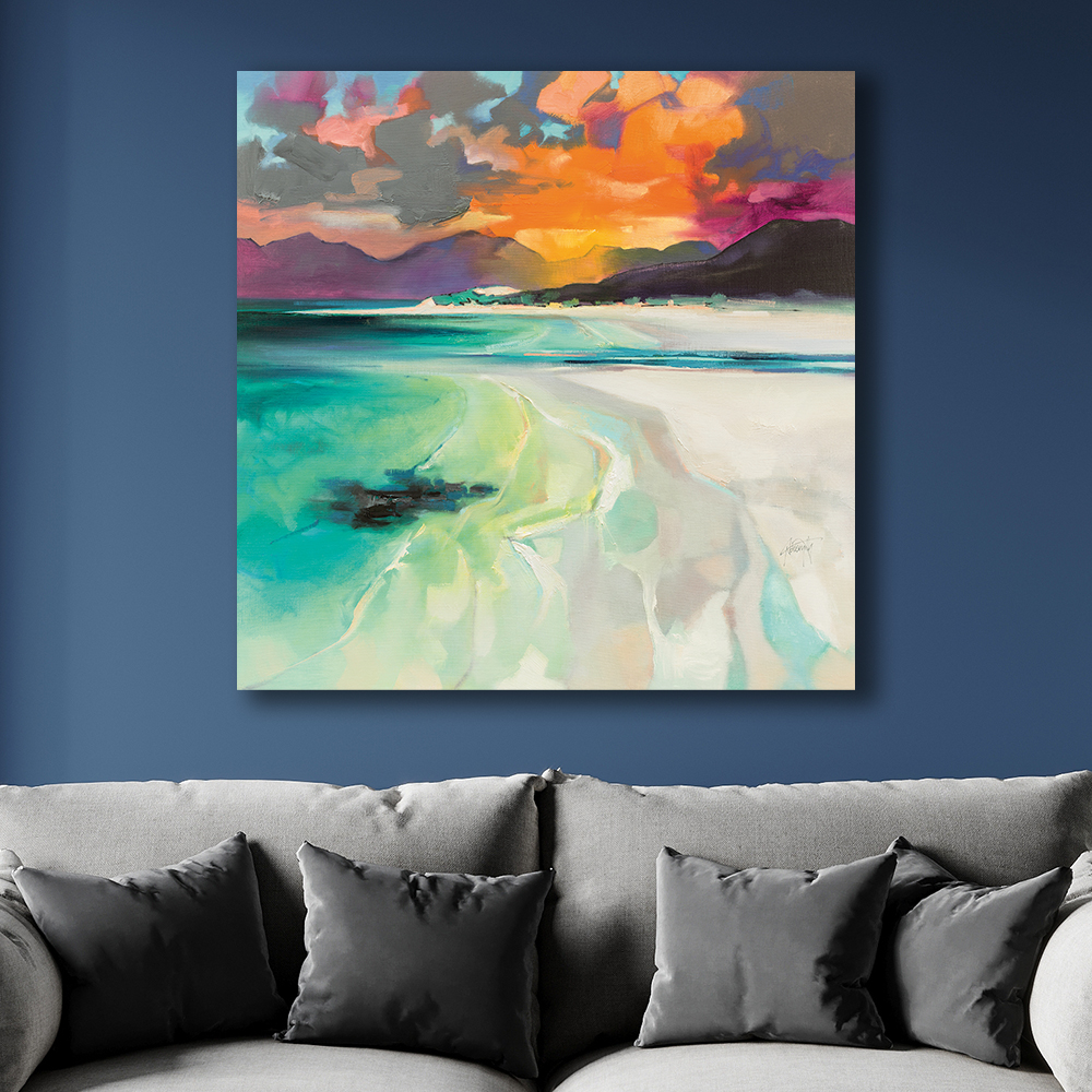 Scott Naismith     'Seilebost' Canvas 85X85cm , BrandAlley