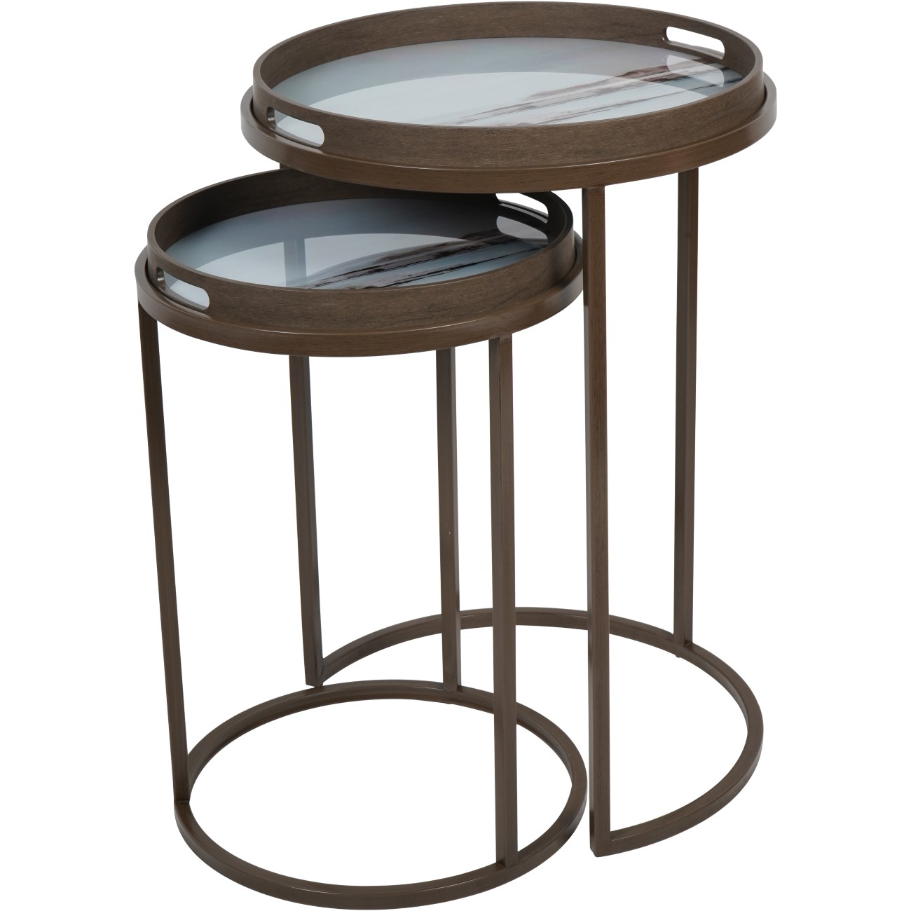 Libra Interiors   Blurred Seascape  Side Tray Tables , BrandAlley