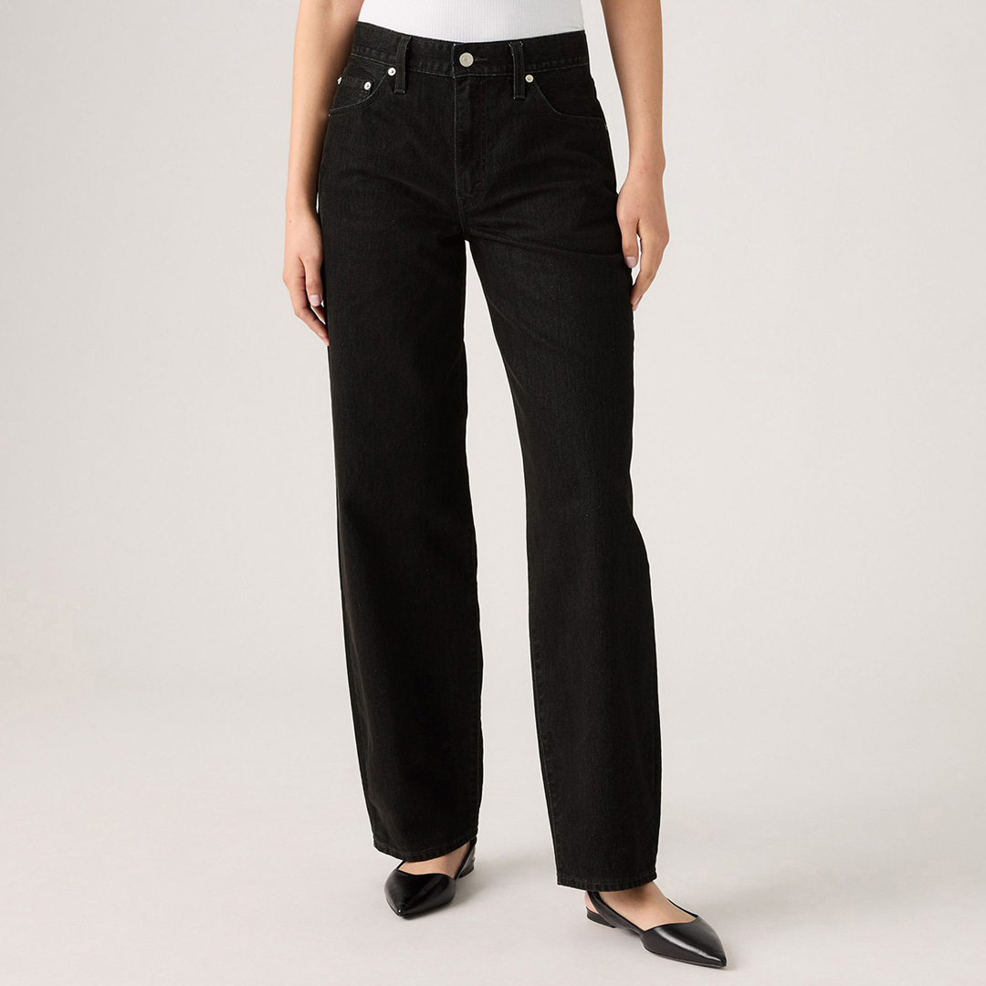Levi's Women's   Black Baggy Dad Jeans in Size 30 30, BrandAlley