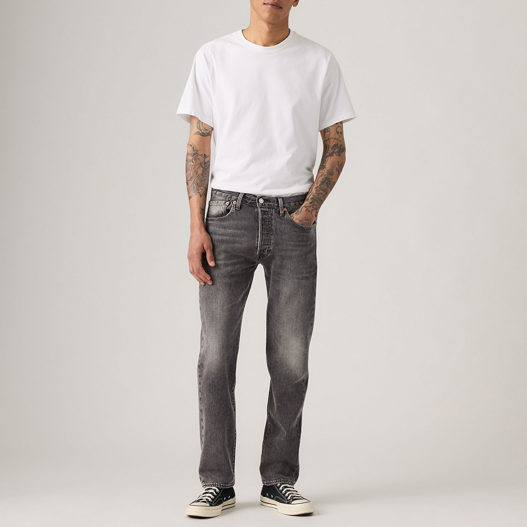 Levi's Men's   Black Grey 501® Original Madison Jeans in Size 31 30, BrandAlley