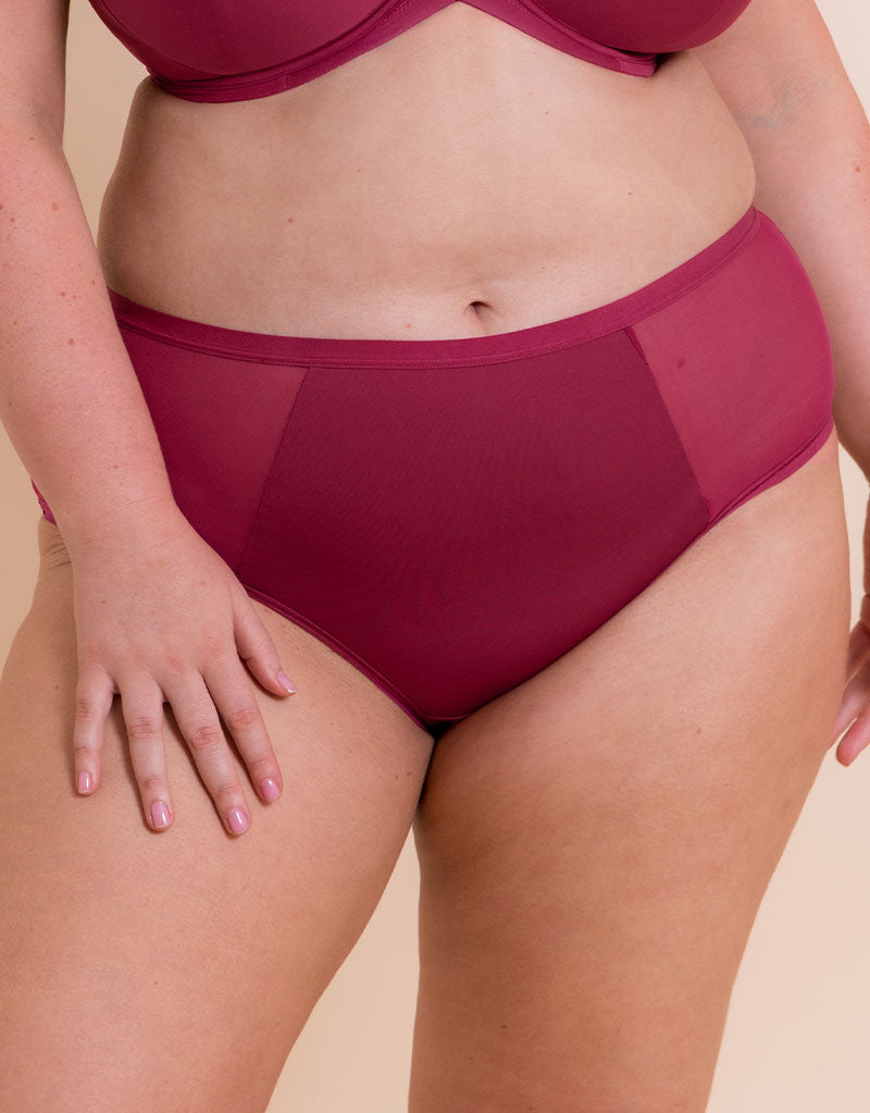 Curvy Kate Women's  WonderFully Short Deep Orchid in Size 18, BrandAlley