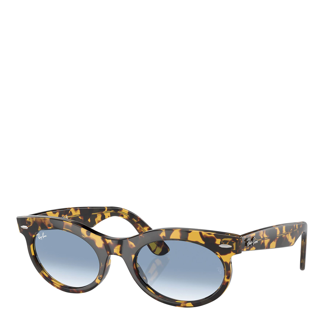 Ray-Ban Women's   Yellow & Clear Gradient Blue Sunglasses 53 Mm in Size 22, BrandAlley
