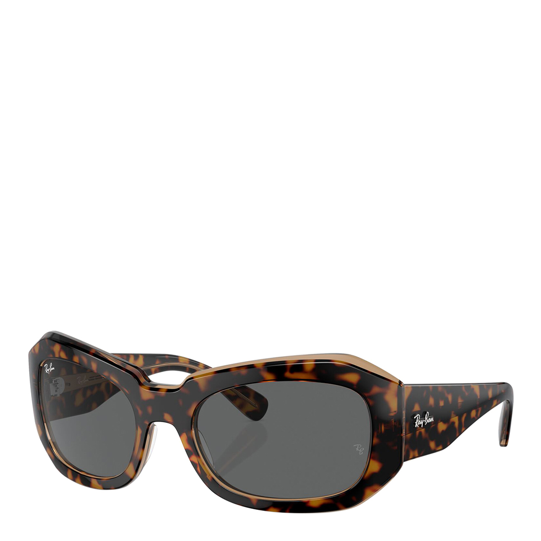 Ray-Ban Women's Brown & Dark Grey  Sunglasses 56 mm in Size 20, BrandAlley