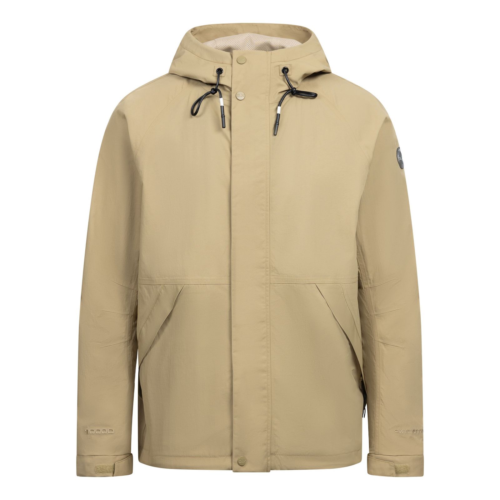Trespass Men's   Brown  Malcolm Dlx Waterproof Jacket Camel in Size XL, BrandAlley