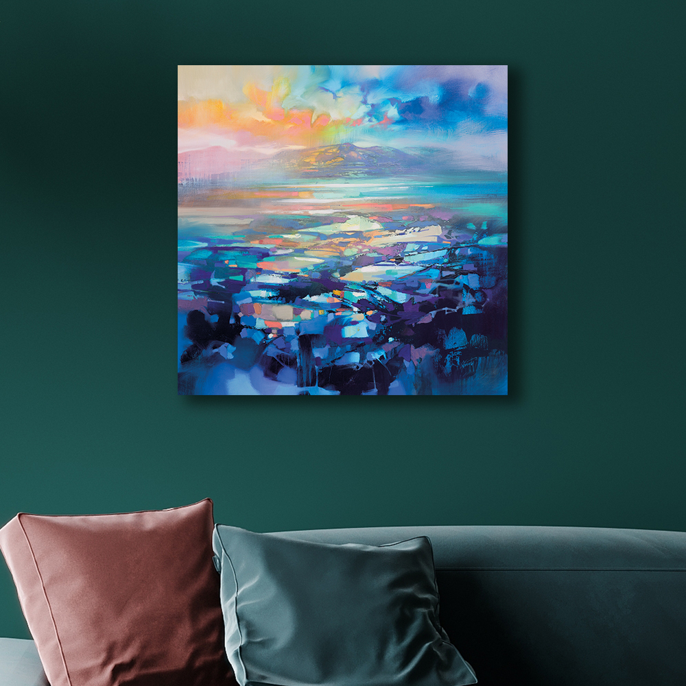 Scott Naismith   'Hebridean Resonance 2' Canvas 60x60cm , BrandAlley
