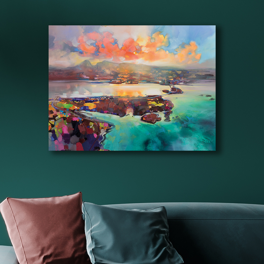 Scott Naismith     'Skye Bridge' Canvas 60X80cm , BrandAlley