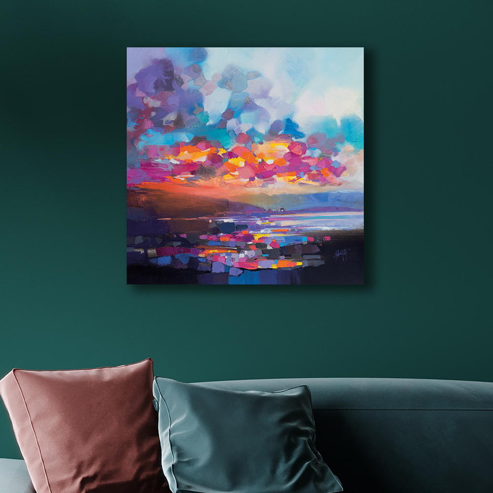 Scott Naismith     'Solitary Cottage' Canvas 60X60cm , BrandAlley