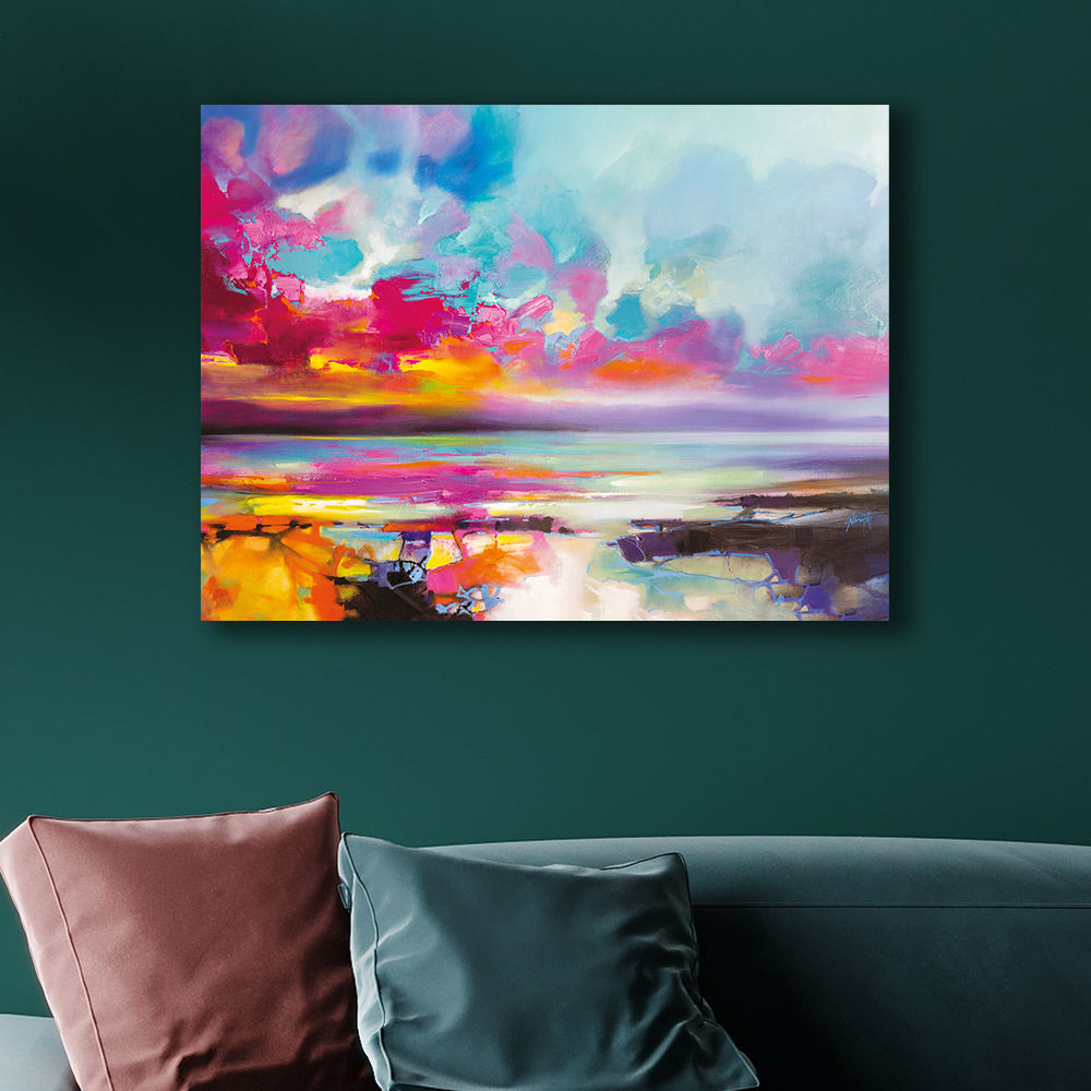 Scott Naismith     'Da Capo Magenta' Canvas 60X80cm , BrandAlley