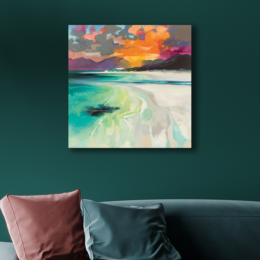 The Art Group     Scott Naismith 'Seilebost' Canvas 60X60cm , BrandAlley