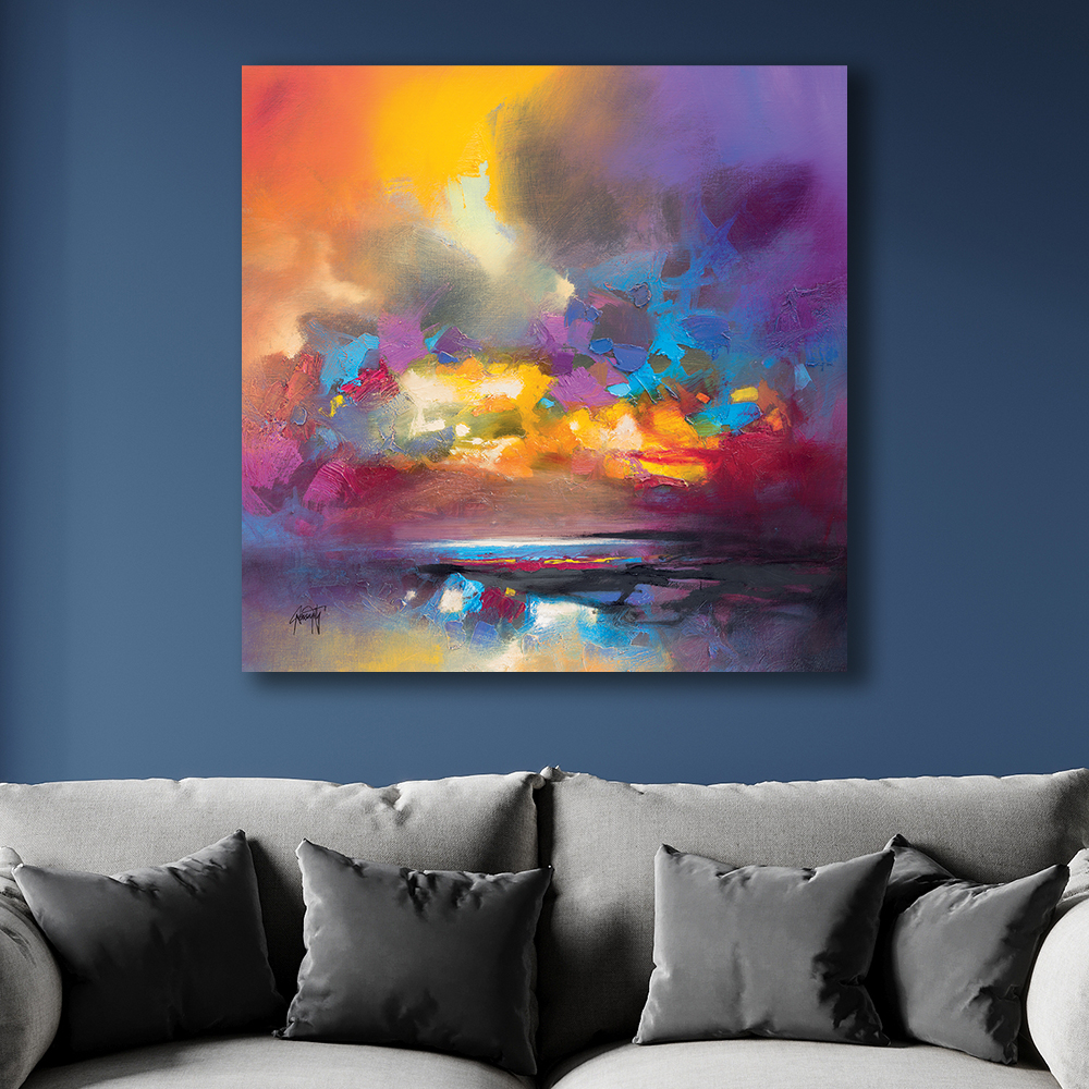 Scott Naismith     'Warmth Emanates' Canvas 85X85cm , BrandAlley