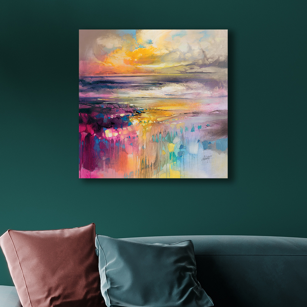 Scott Naismith     'Liquid Reflections' Canvas 60X60cm , BrandAlley