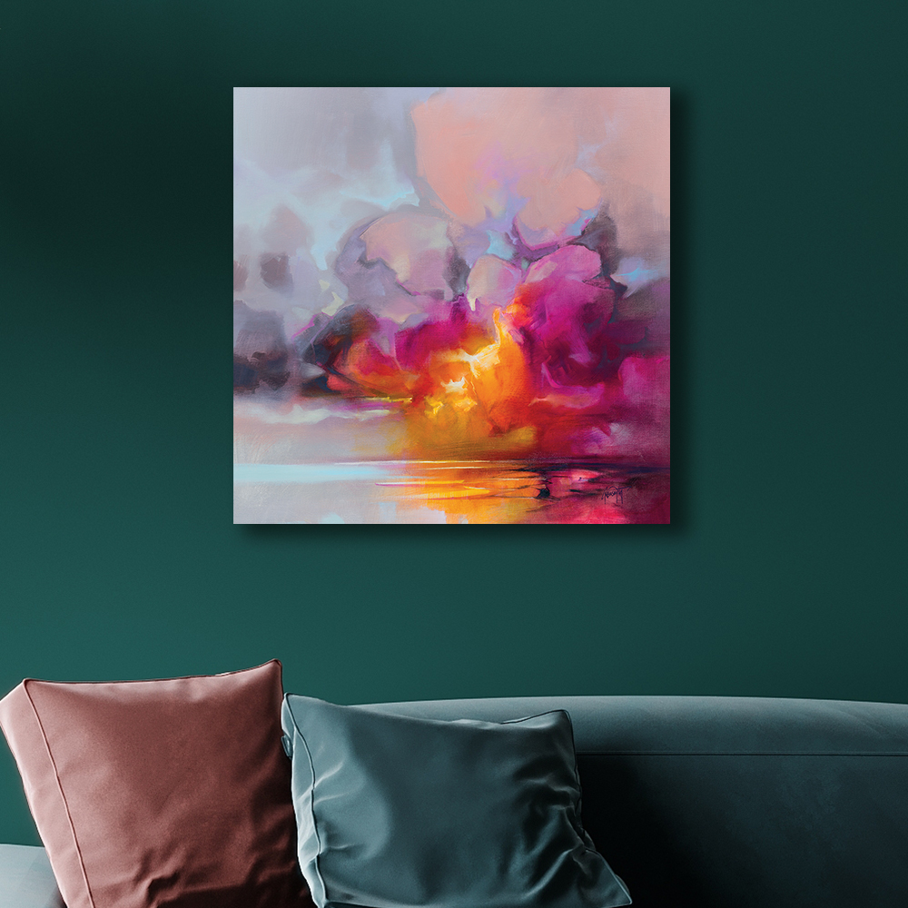 The Art Group     Scott Naismith 'Cumulus Cluster' Canvas 60X60cm , BrandAlley