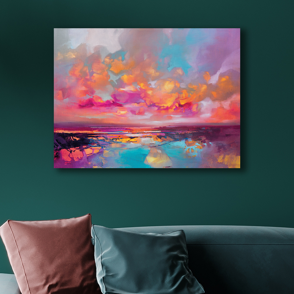 Scott Naismith   'Fractal Shore' Canvas 60x80cm , BrandAlley