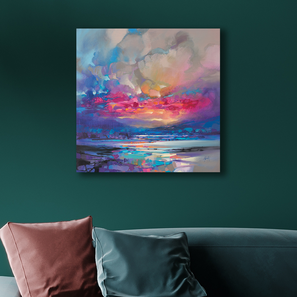 Scott Naismith     'Quantum Skye' Canvas 60X60cm , BrandAlley
