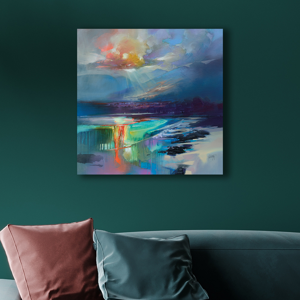 The Art Group     Scott Naismith 'Arran Shore' Canvas 60X60cm , BrandAlley