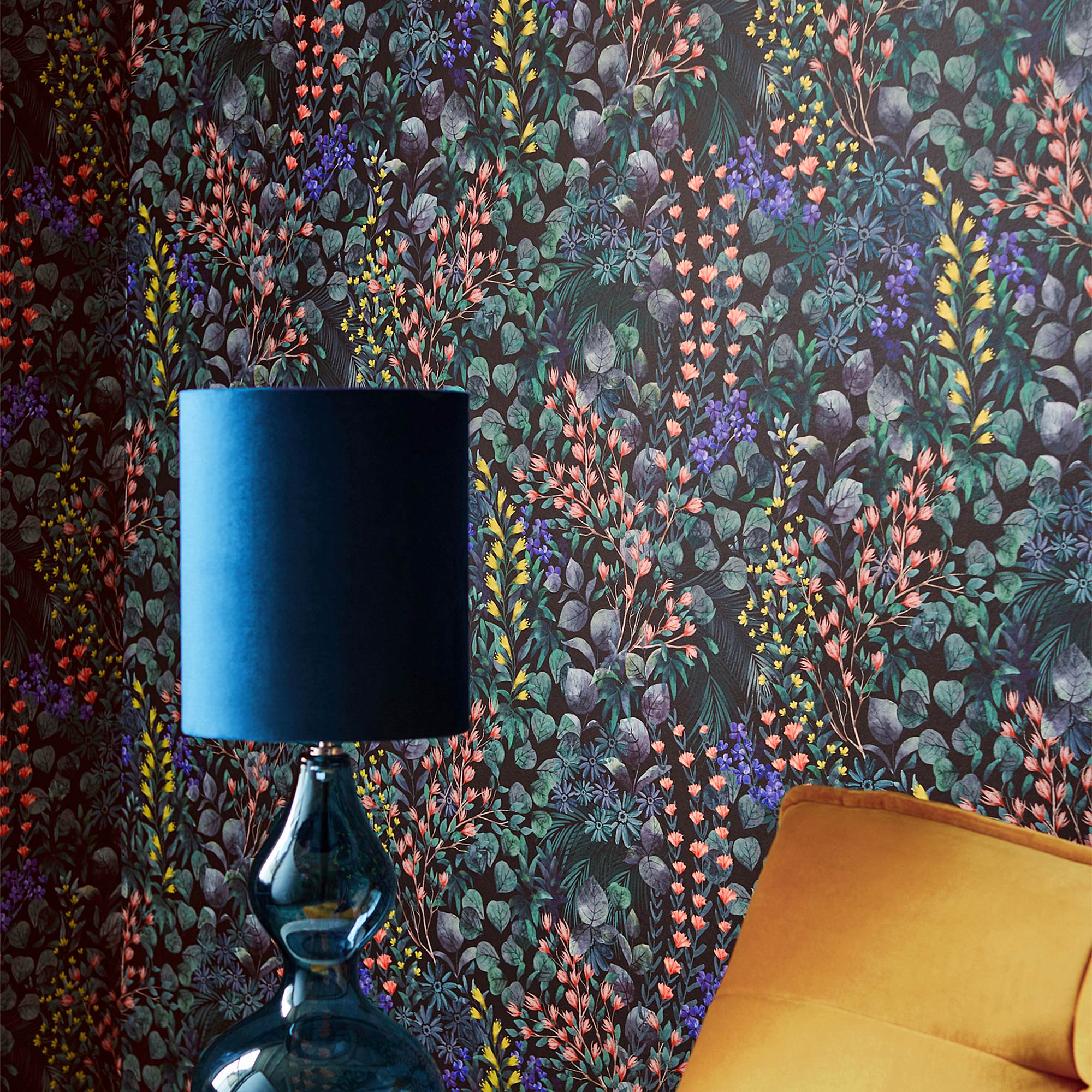 Next   Wonderland Jungle Leaves Greens Wallpaper , BrandAlley