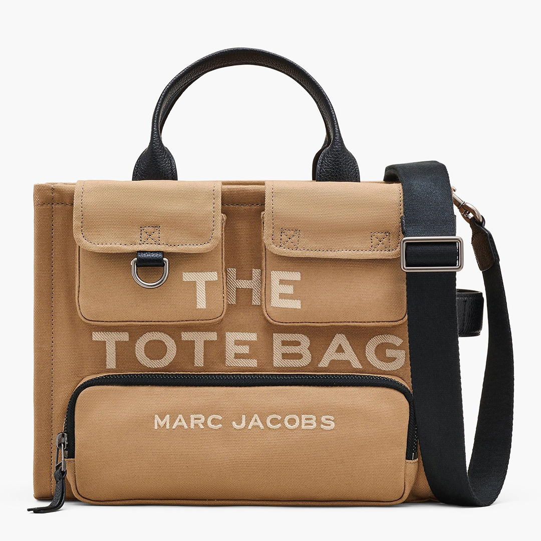 Marc Jacobs Women's   Beige Medium Pocket Tote Bag in Size Medium, BrandAlley