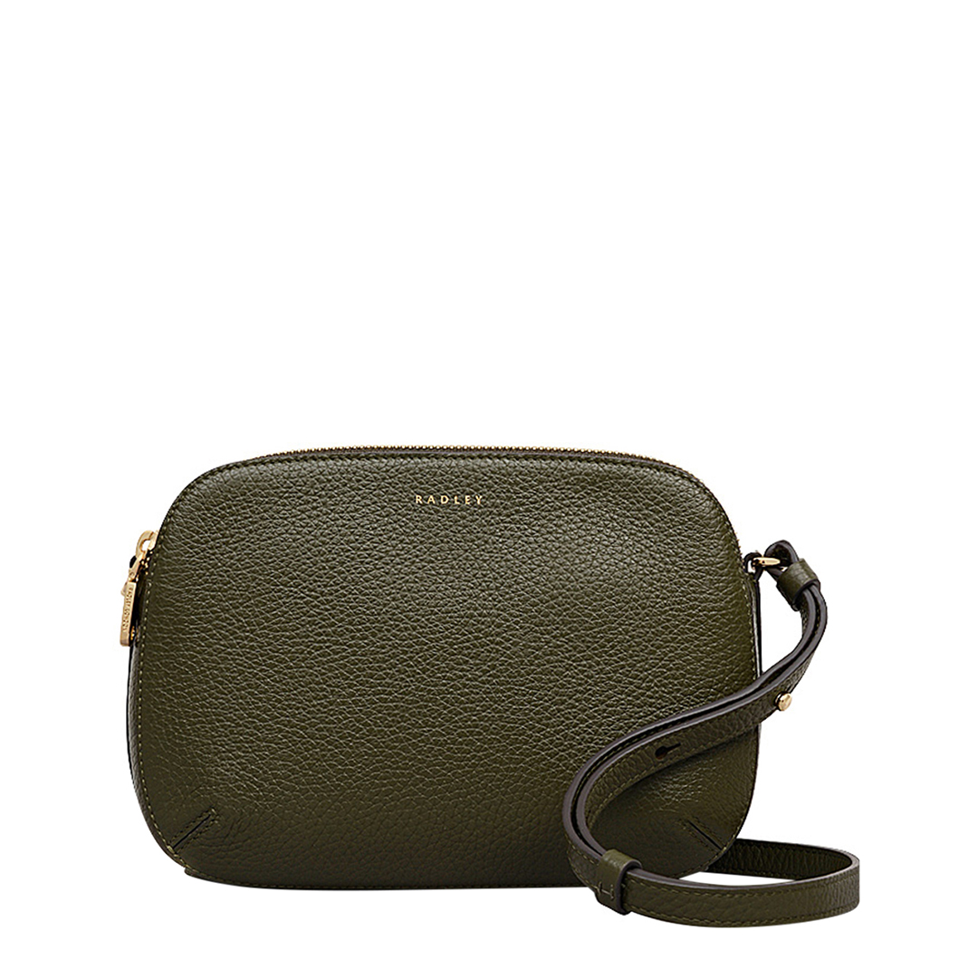 Radley Women's  Pine Needle Dukes Place Medium Ziptop Cross Body Bag in Size Medium, BrandAlley