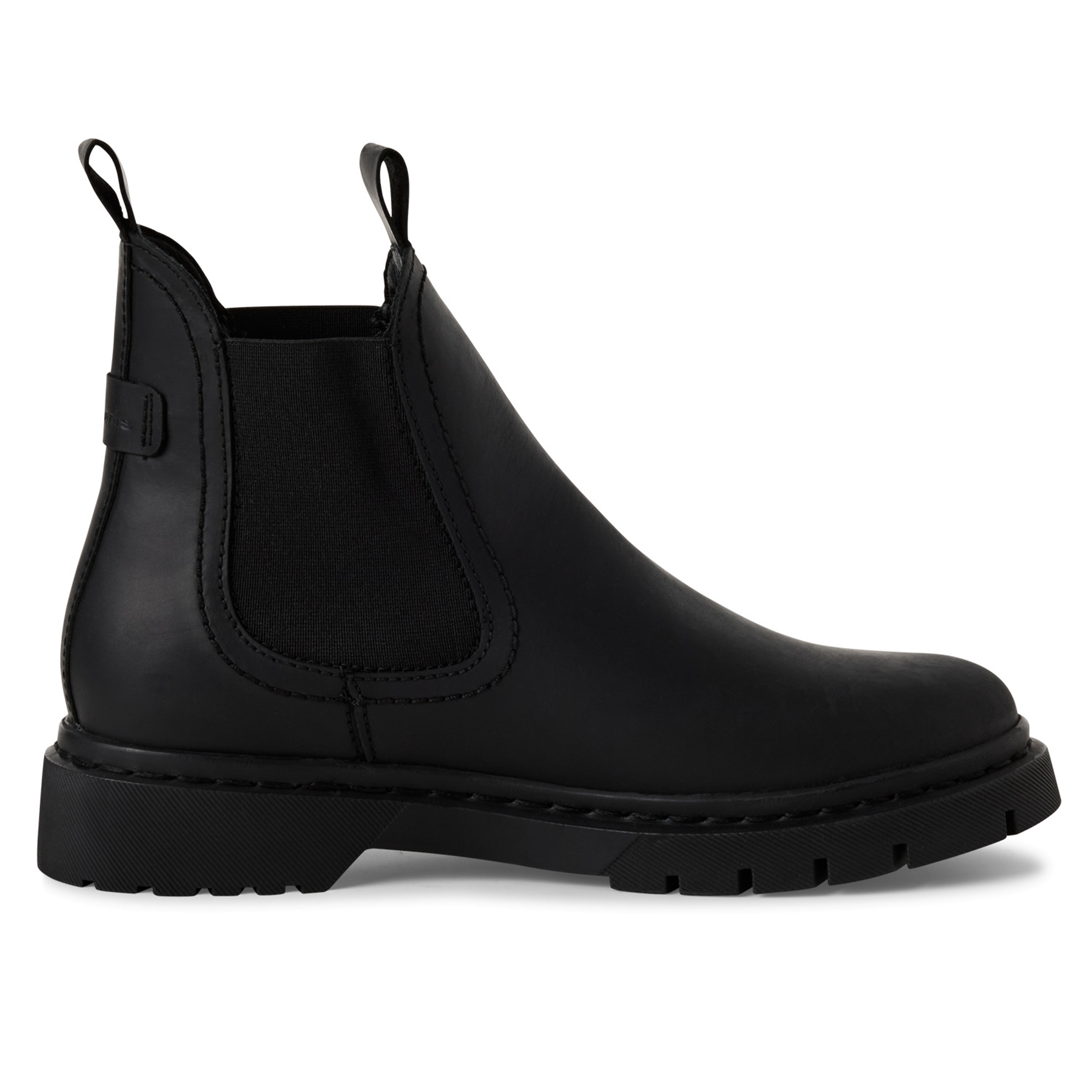 Tamaris Women's   Black Leather Classic Chelsea Ankle Boots in Size 39, BrandAlley