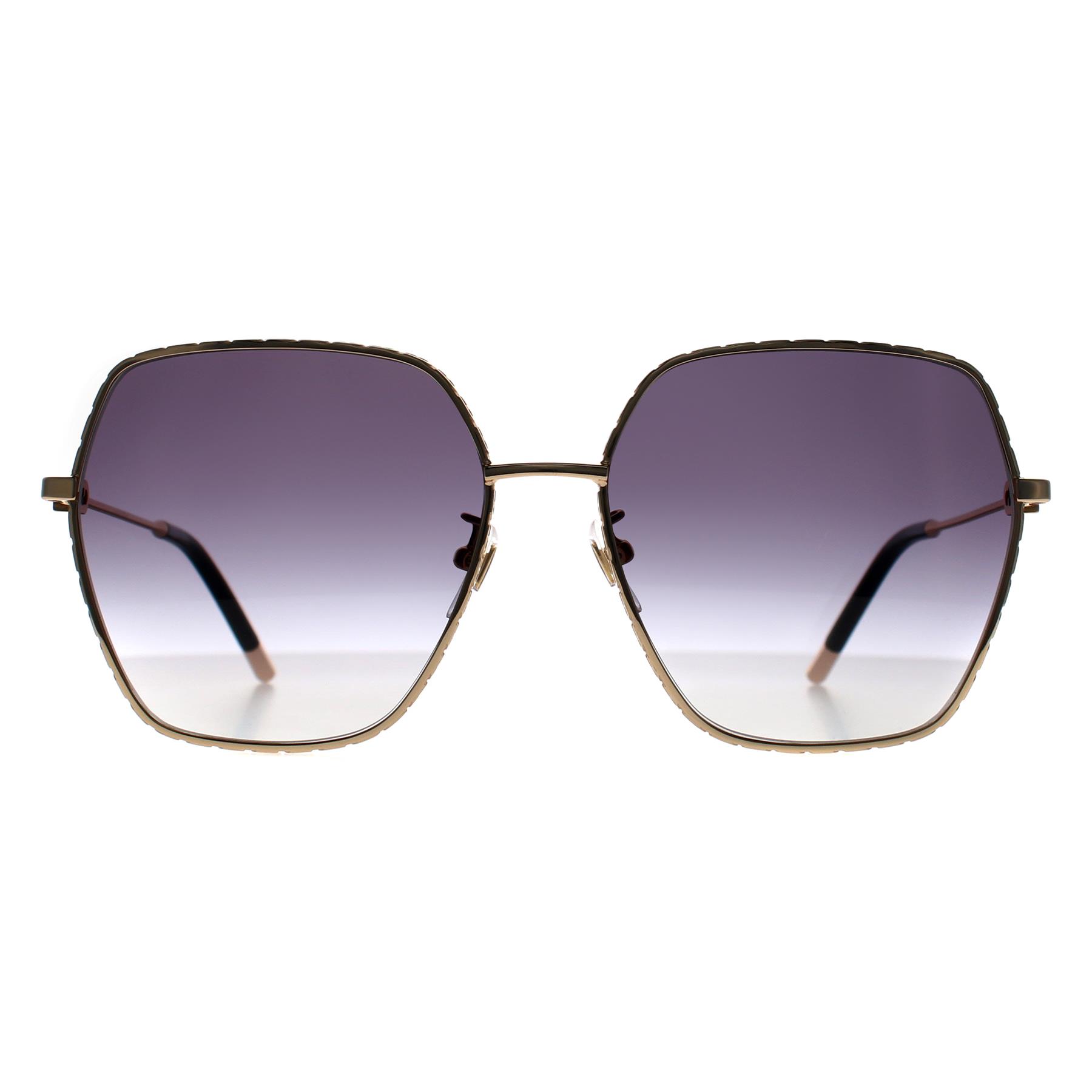 Furla Men's   Gold Butterfly  Grey Gradient Sfu628 Sunglasses , BrandAlley