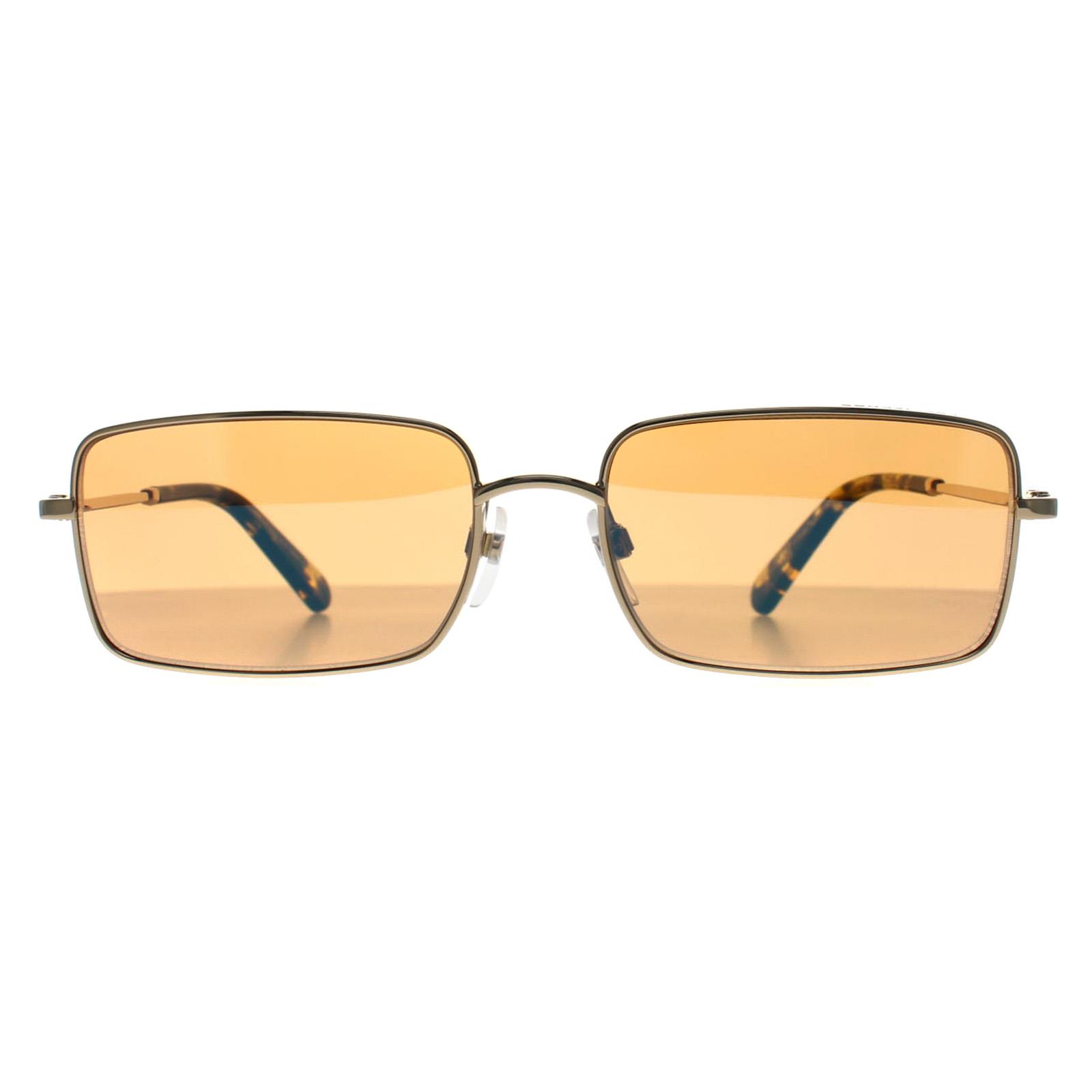 Marc Jacobs Men's   Gold Rectangle  Blue Mirror Marc 771/N/S Sunglasses , BrandAlley