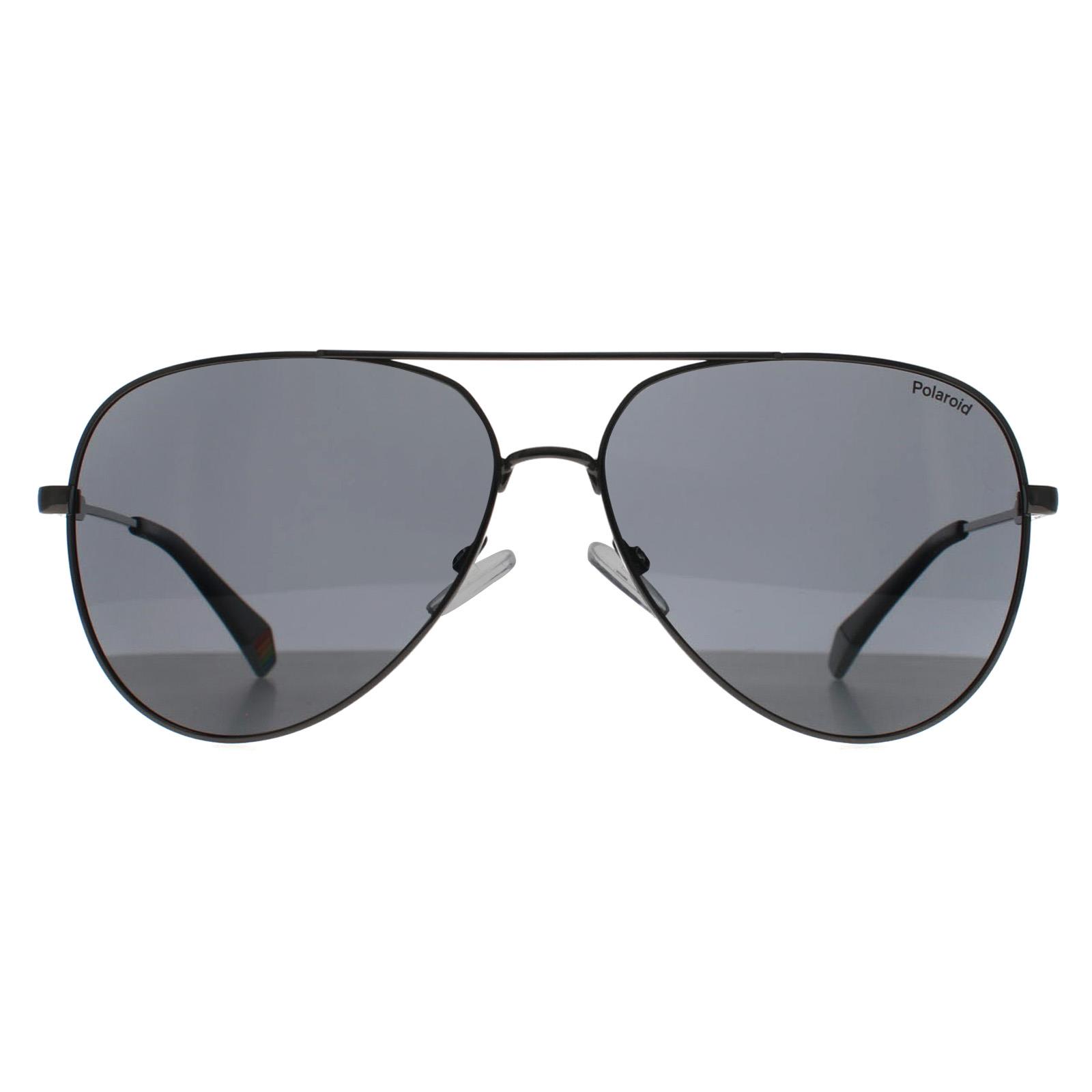 Polaroid Men's  Aviator  Grey Grey Polarised Pld 6187/S Sunglasses , BrandAlley