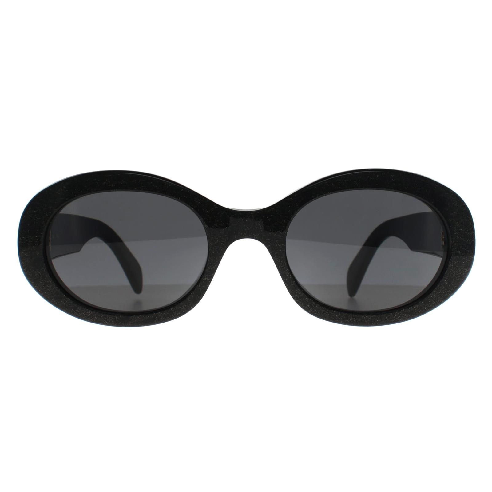 Celine Men's  Oval  Black Gray Cl40194U Triomphe Sunglasses , BrandAlley
