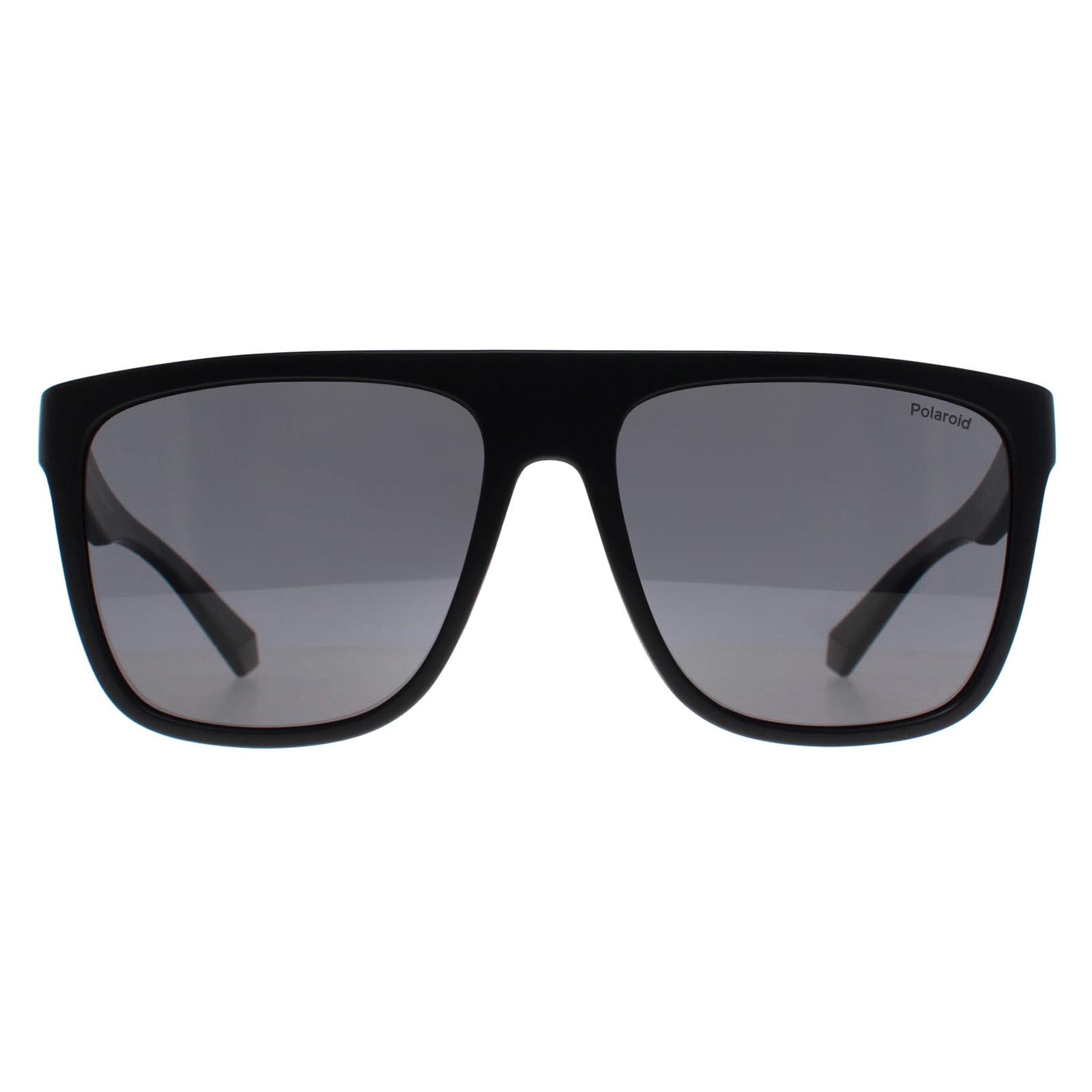 Polaroid Men's  Square  Black Gray Polarised Pld 2162/S Sunglasses , BrandAlley