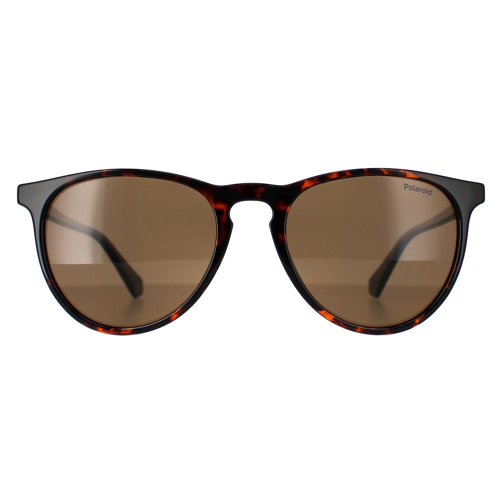 Polaroid Men's  Rectangle  Brown Brown Pld 4152/S Sunglasses , BrandAlley