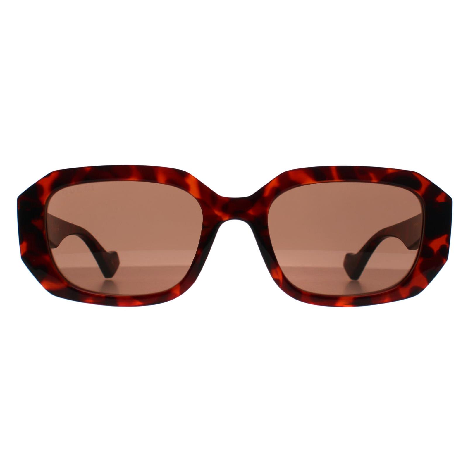 Gucci Men's   Brown Rectangle  Gg1535s Sunglasses , BrandAlley