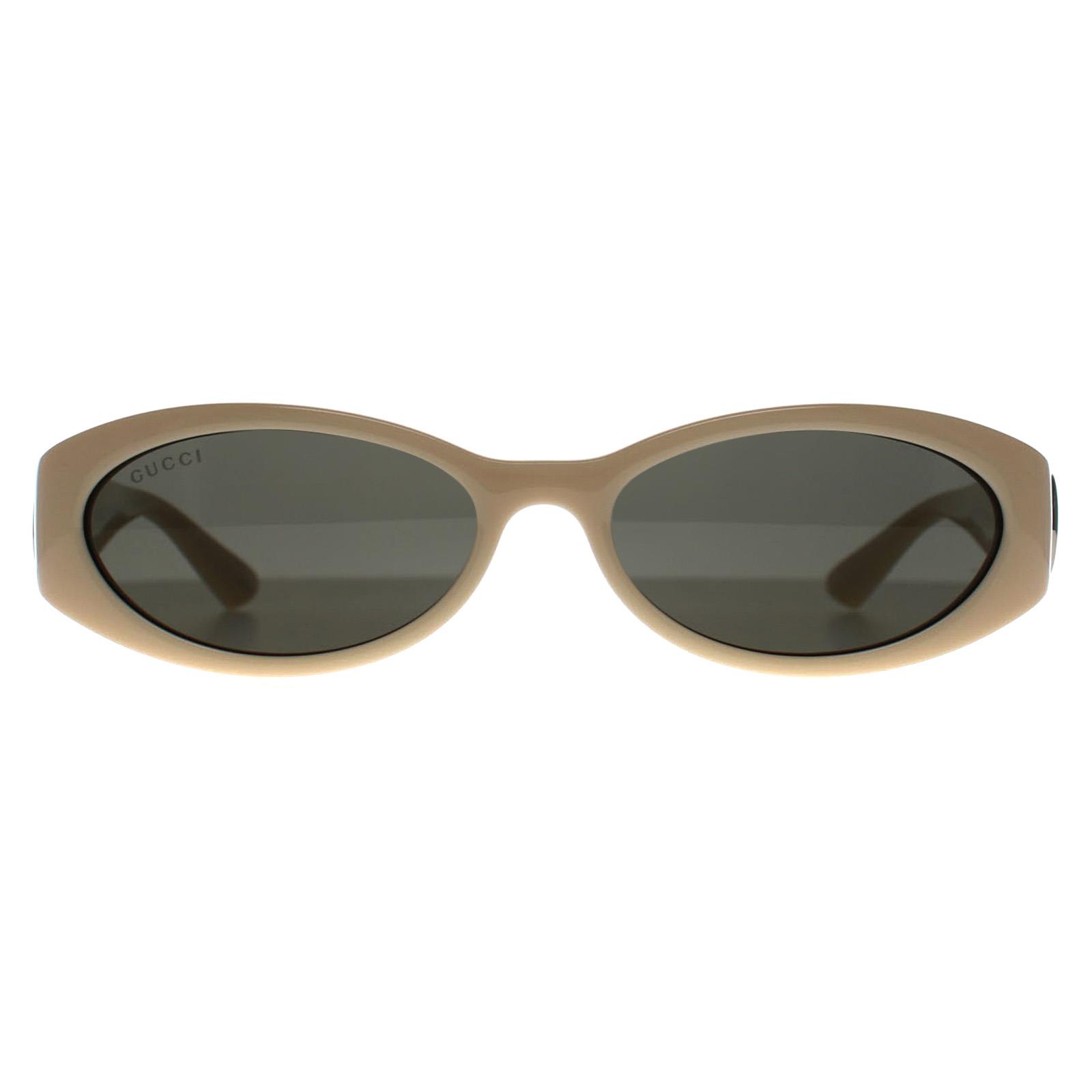 Gucci Men's  Oval  White Grey Mirrored Gg1660S Sunglasses , BrandAlley