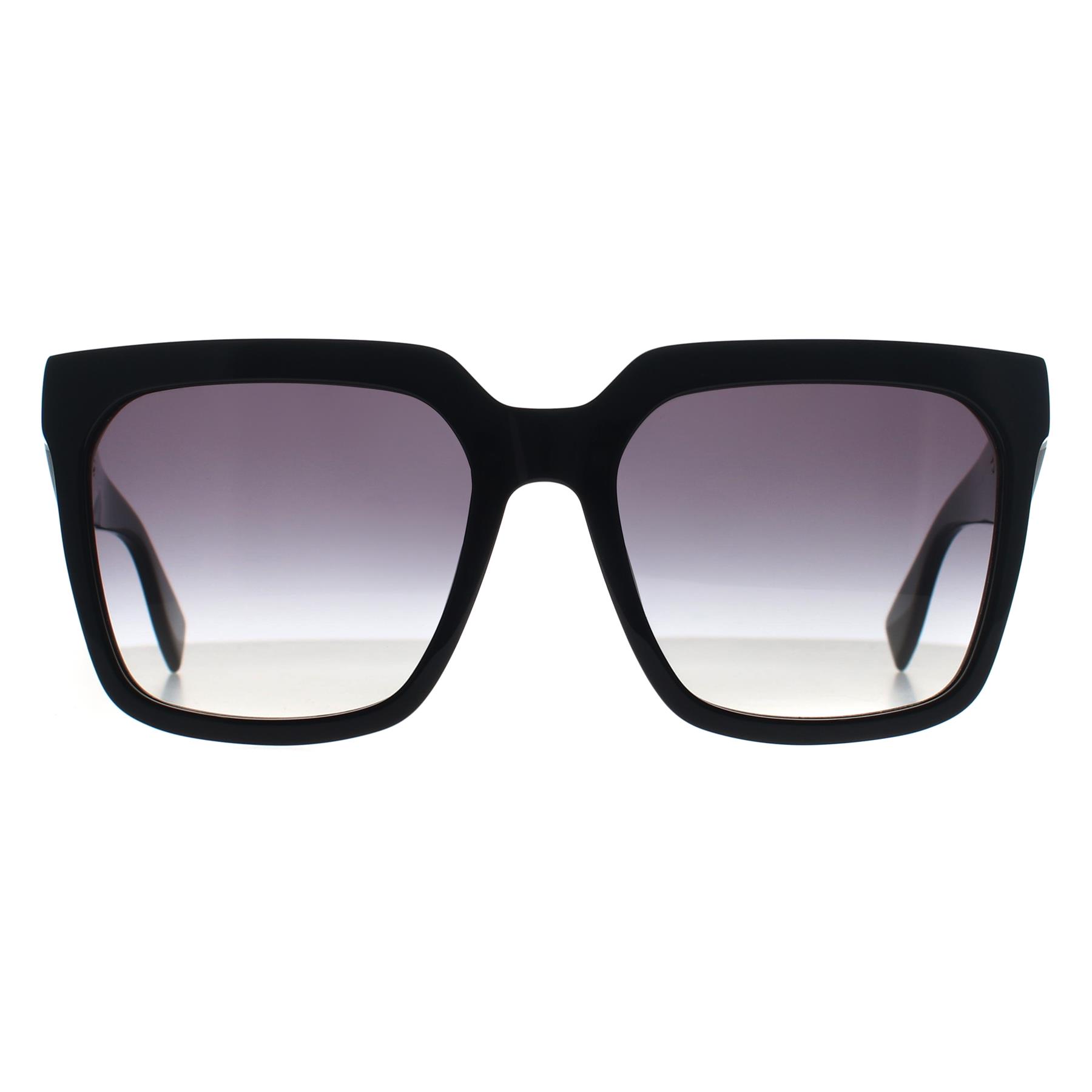 Furla Men's   Black Square  Gray Gradient Sfu594 Sunglasses , BrandAlley