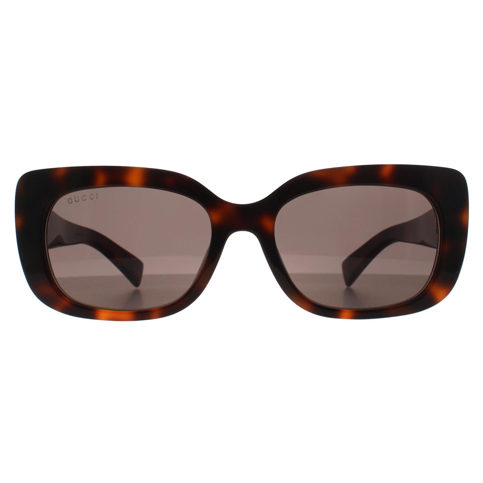 Gucci Men's   Brown Rectangle  Grey Gg1979sk Sunglasses , BrandAlley