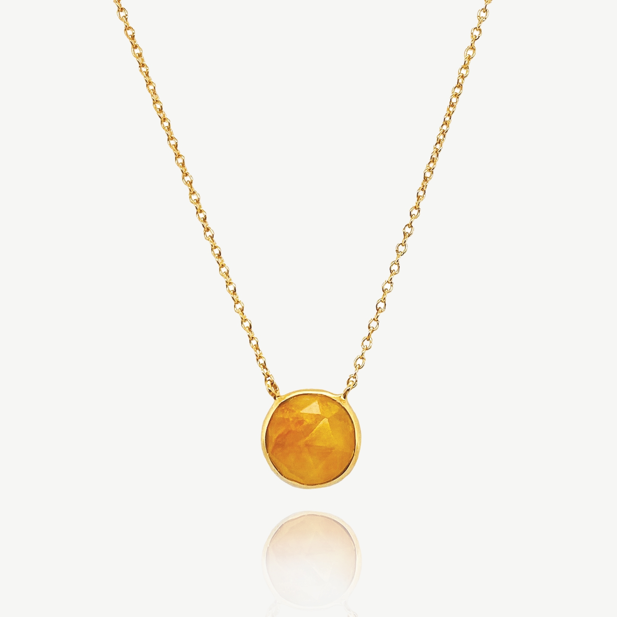 Sarah Alexander Women's   Gold Amber Lights Gemstone Necklace , BrandAlley