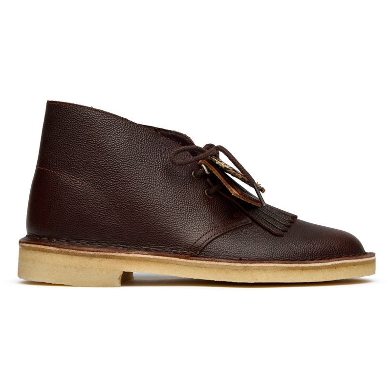 Clarks Men's   Brown  Originals Desert Boot Brn Scotch Grain Boot in Size 8, BrandAlley