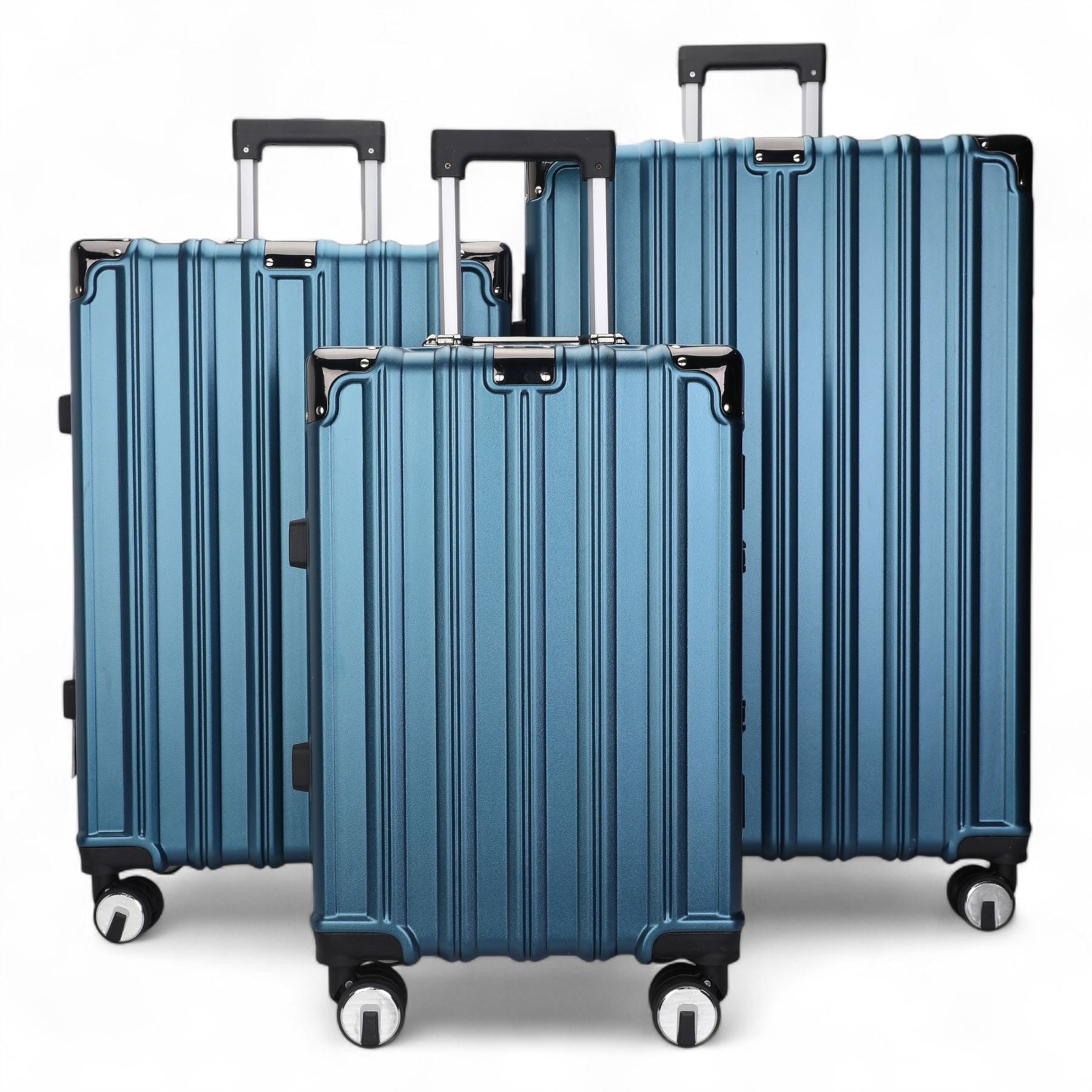 Infinity Luggage Men's   Blue Hard Shell Robust Tsa Suitcases  , BrandAlley