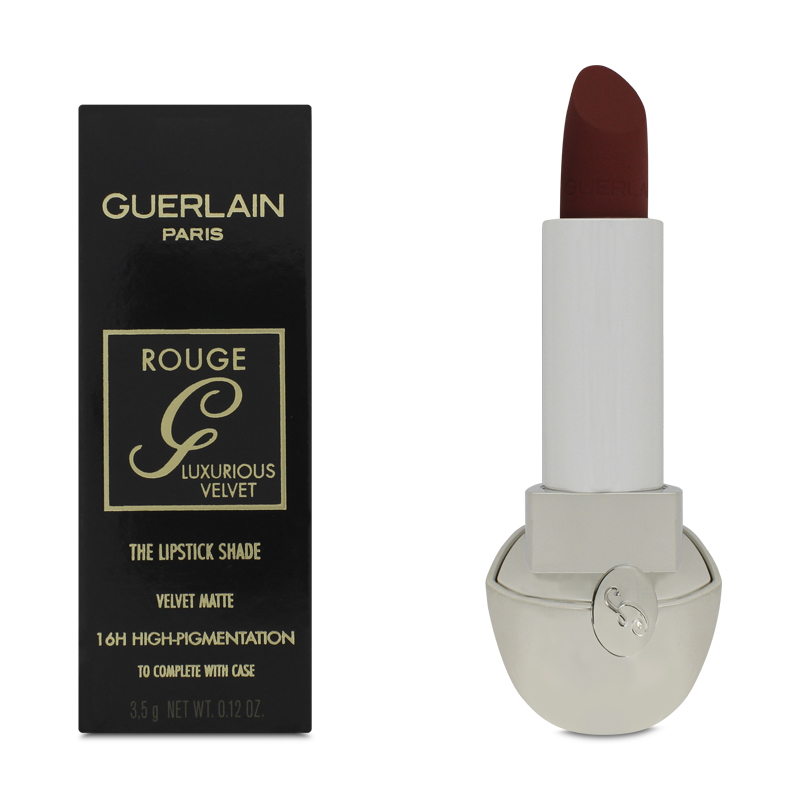Guerlain    Red Rouge G The Lipstick Shade Velvet Matte No.775 Wine , BrandAlley