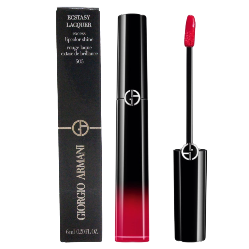 Giorgio Armani   Ecstasy Lacquer Liquid Lipstick 505 Crescendo Red , BrandAlley