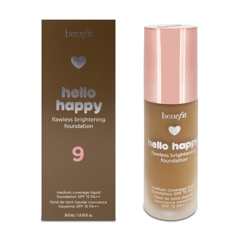 Benefit   Hello Happy 9 Foundation 30ml Flawless Brightening in Size 1, BrandAlley
