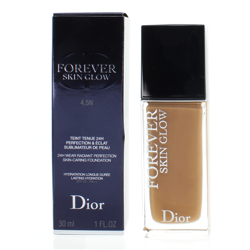 Dior   Forever Skin Glow 24H Radiant Foundation 4.5N Neutral in Size 1, BrandAlley